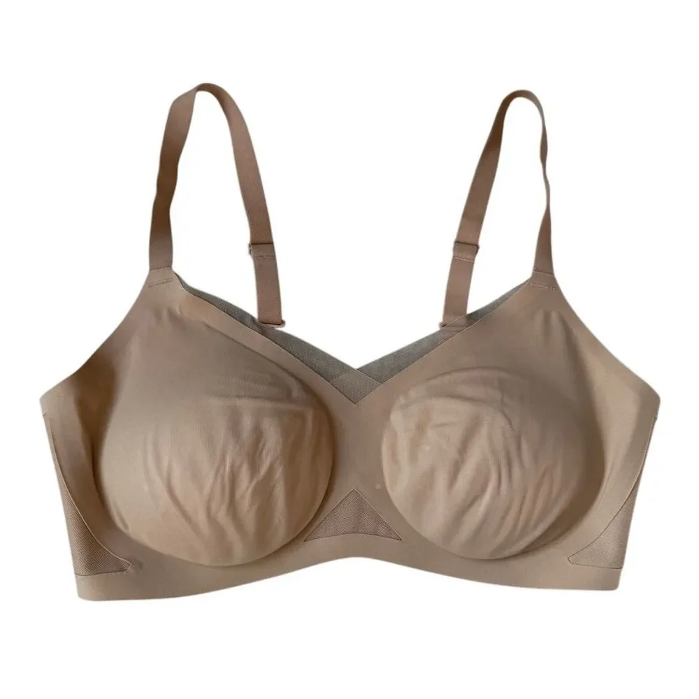 Honeylove‎ Bra CrossOver Runway Tan Medium 36B 36C
